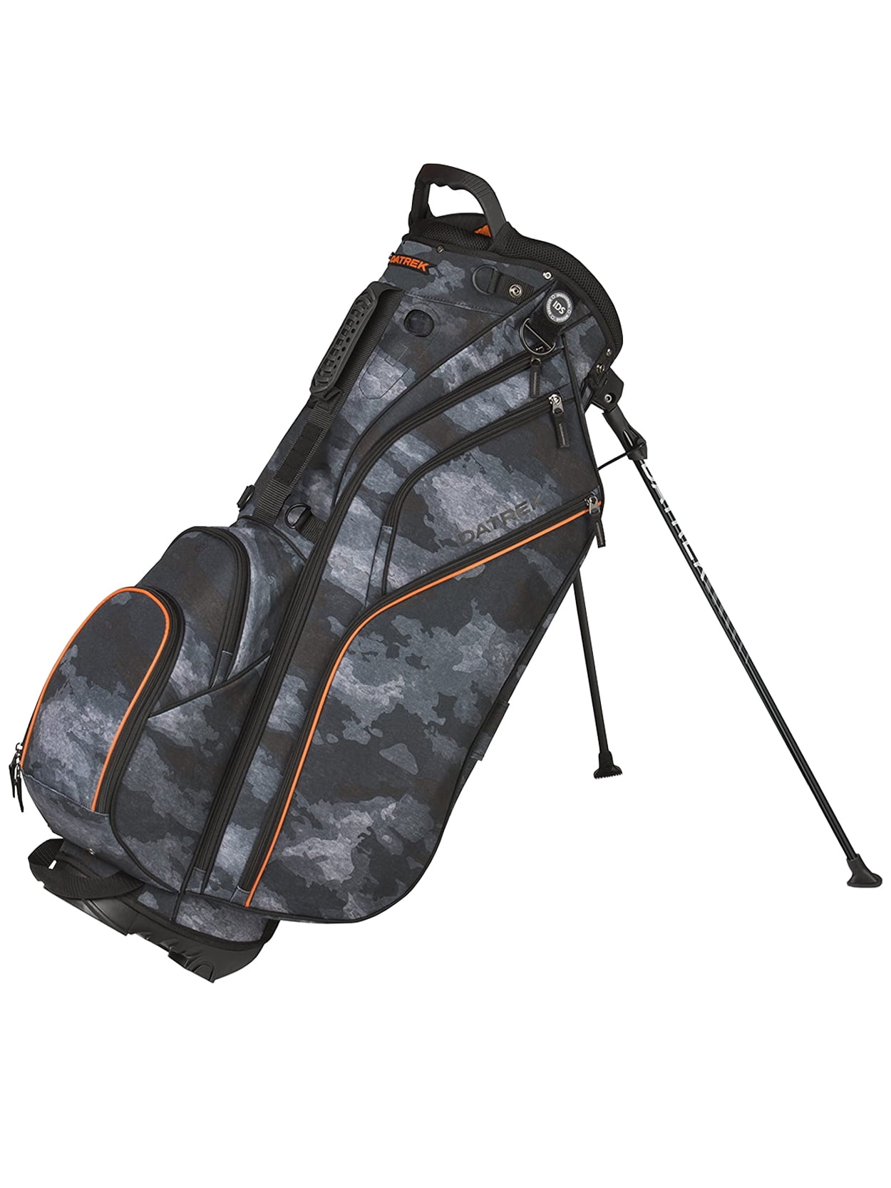 Datrek Golf Go Lite Hybrid Stand Bag, Urban Camo/Orange -