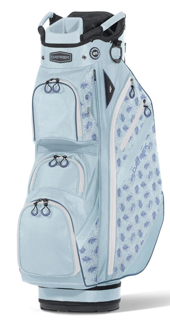 Datrek Golf Ladies Lite III Cart Bag Powder Blue/White/Pineapple