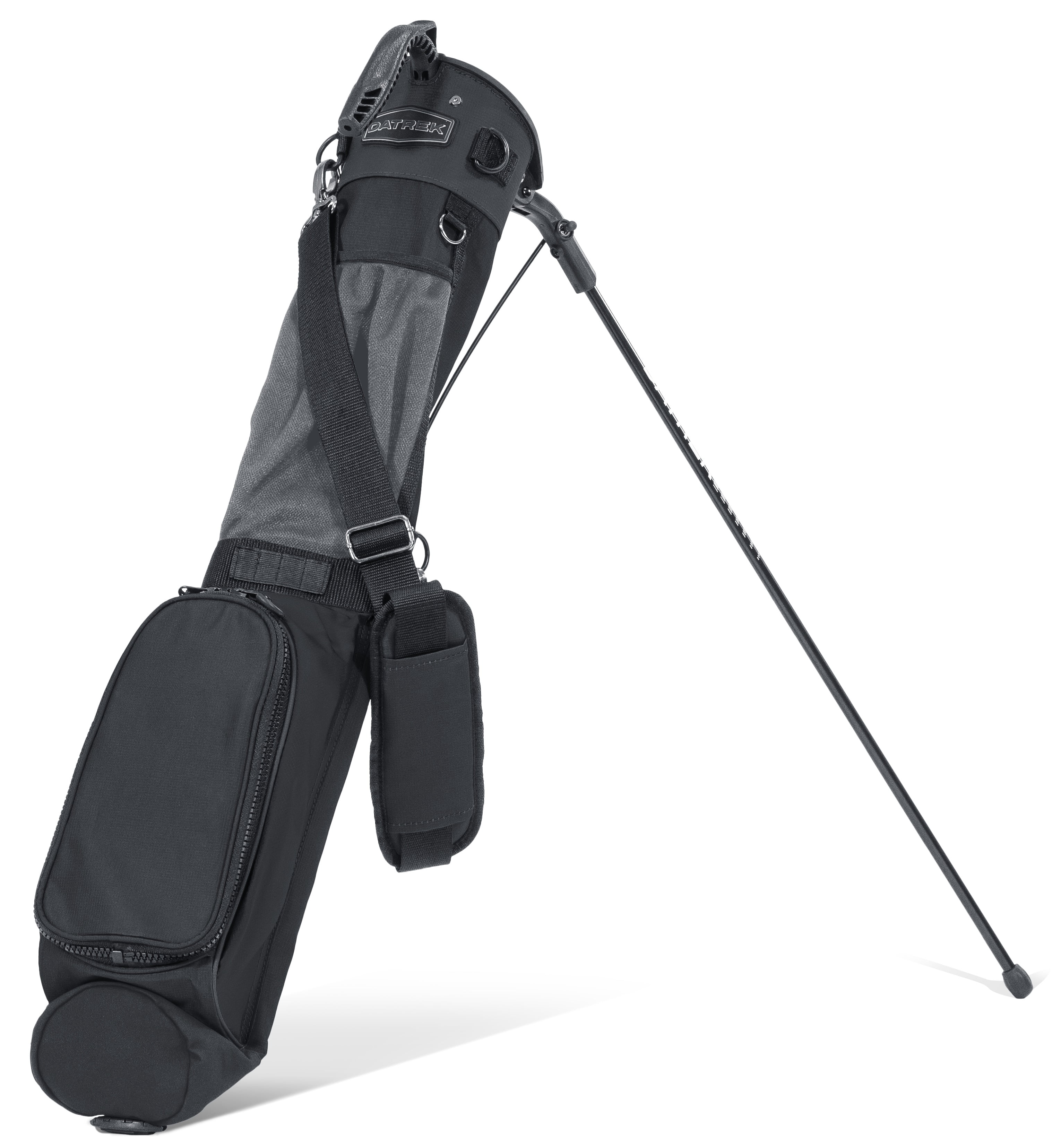 Datrek Ranger Sunday Black Charcoal Carry Golf Bag
