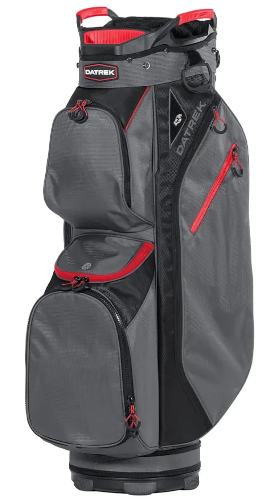 Datrek Superlite II Charcoal Red Black Cart Golf Bag