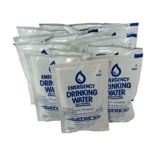 Datrex Emergency Water Packet 3 Day/72 Hour Supply(12packets) 12 Count (Pack of 1)
