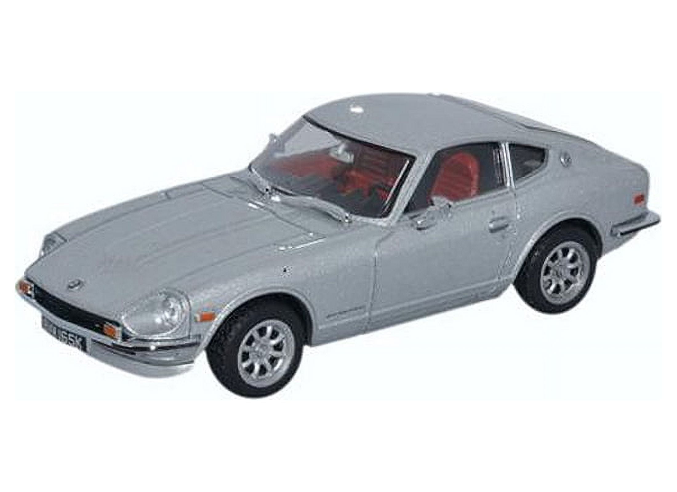 Oxford 1:43 Datsun 240Z 1970 Argento - Modellino Pressofuso Collezione