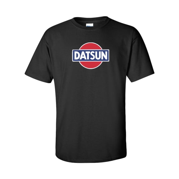 Datsun Black Retro Logo T-Shirt New! S-5XL Tee 240z 260z 280z ZX 510 Fairlady