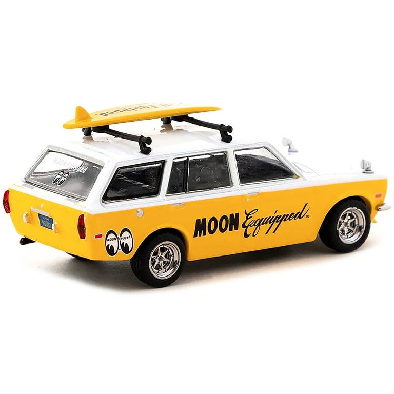 Datsun Bluebird 510 Wagon Yellow and White 