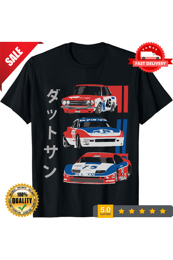 Datsun Japanese Racing Generations T-Shirt, LIMITED EDITION-TH65526