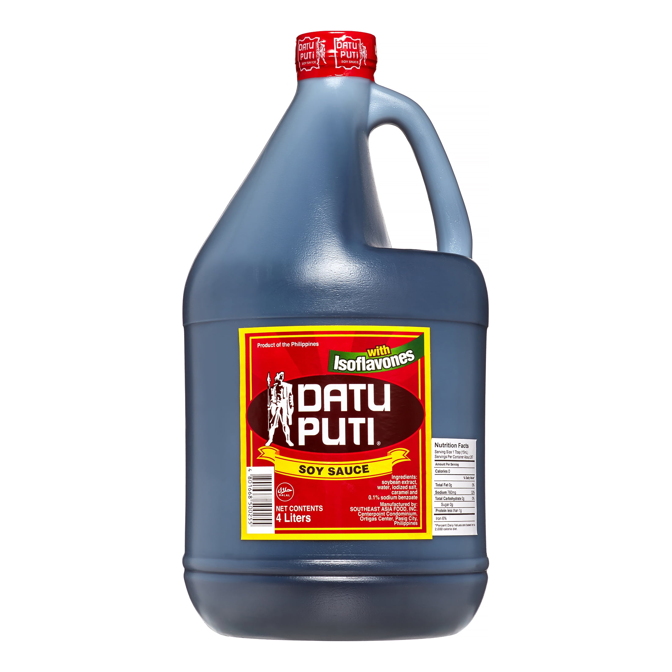 Datu Puti Soy Sauce, 4000 Milliter