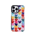 thumbnail image 1 of Daub Loving Heart Multi Color Bumper Phone Case for iPhone 13 Pro Max Women Cellphone Protective Cover Fashion Cases for iPhone 13ProMax 6.7", 1 of 5