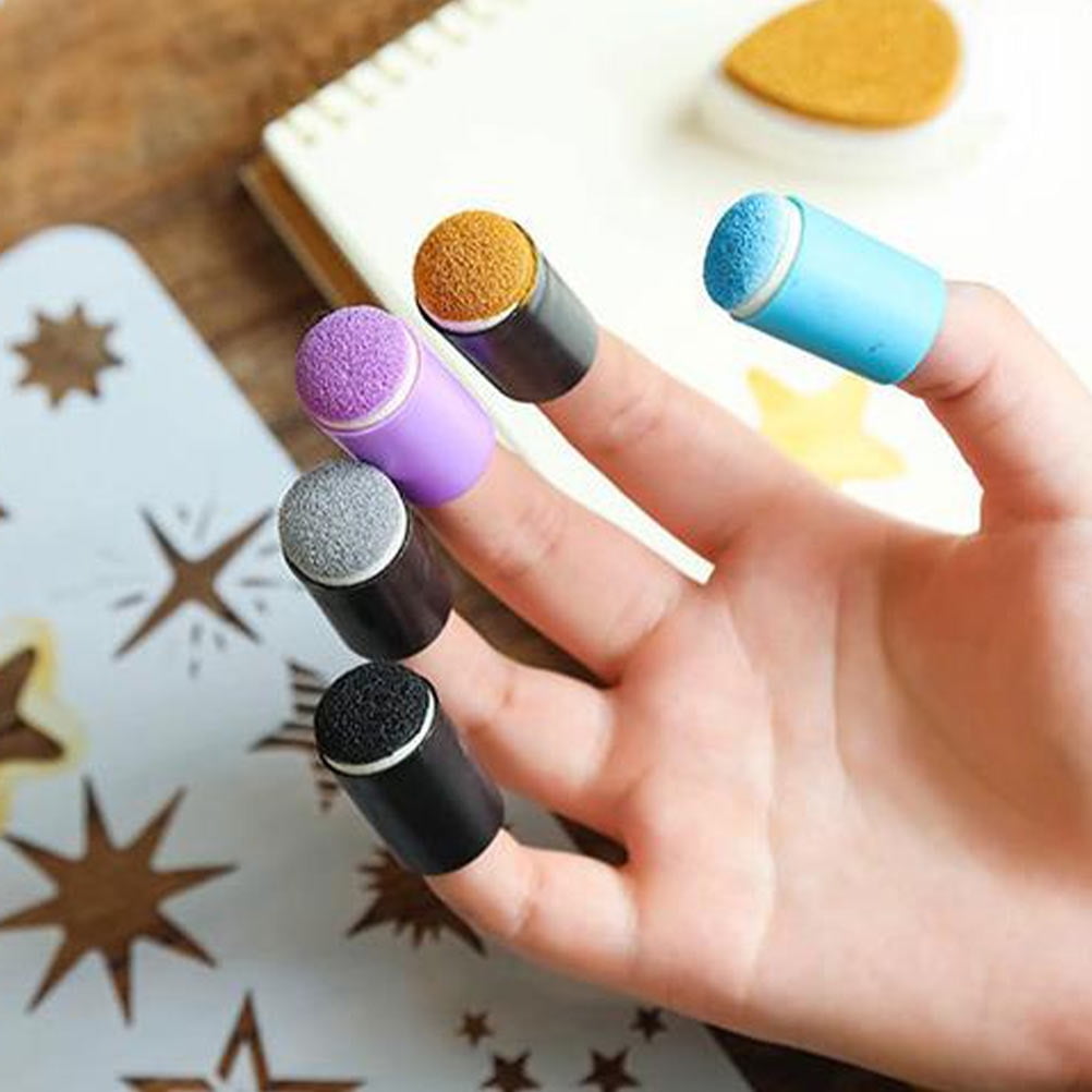 Dauberssponge Inkdrawing Stamping Dabbers Finger Crafts Dauber Daubers