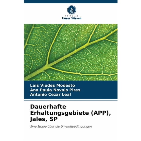 Dauerhafte Erhaltungsgebiete (APP), Jales, SP, (Paperback)