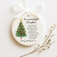 thumbnail image 1 of Daughter Christmas Ornament 2025, Sentimental Holiday Keepsake, Heartfelt Tree Decoration, 3 Inch, 1 of 3