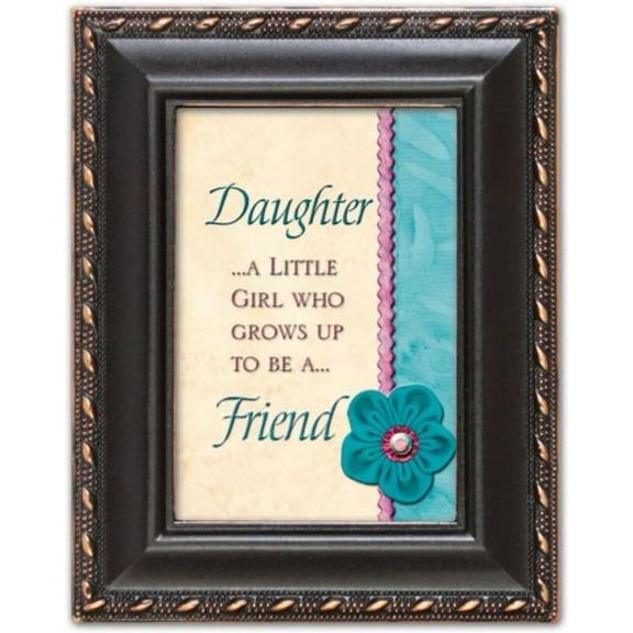 Daughter Cottage Garden Distressed Black Tiny Frame