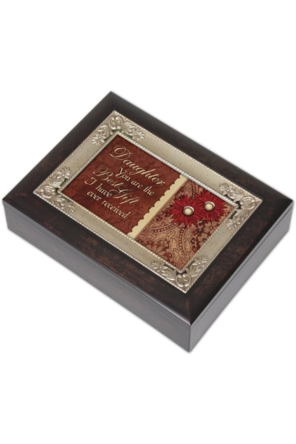 Daughter Cottage Garden Inspirational Italian Inspired Music Box Plays Amazing Grace