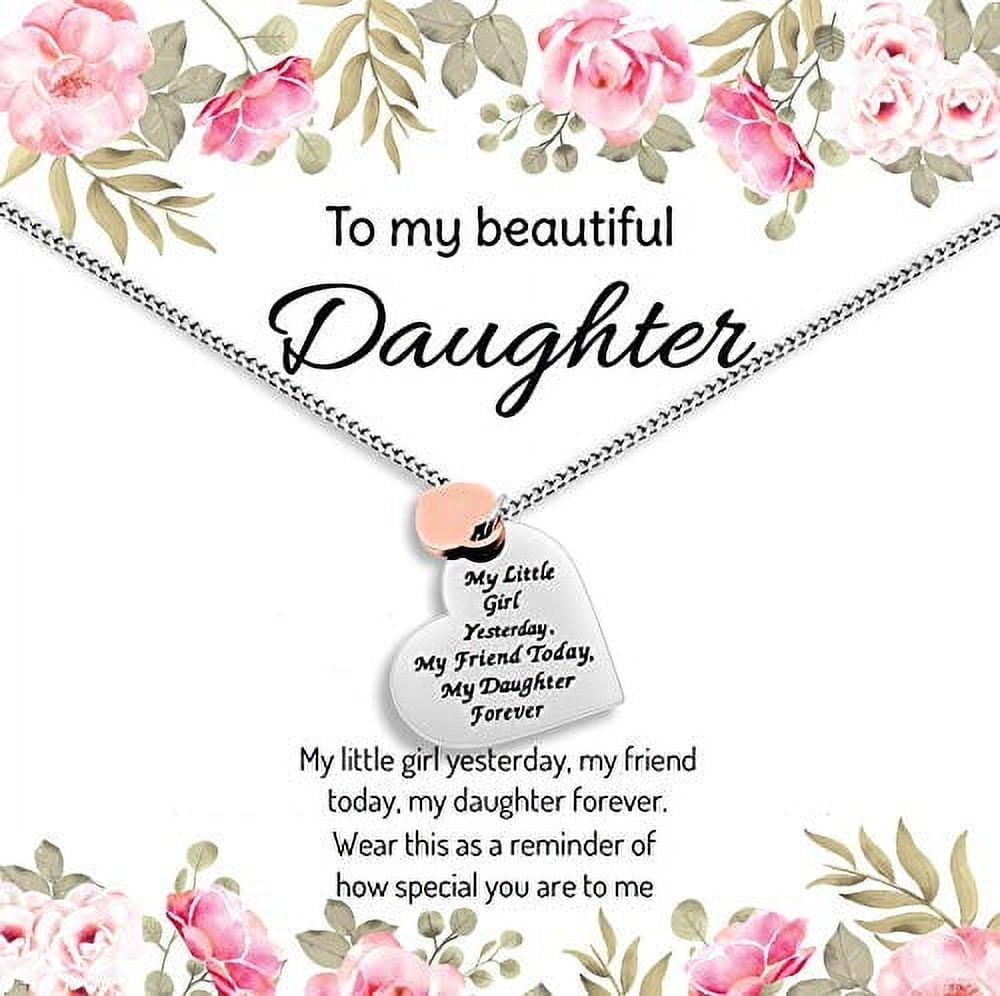 Daughter Easter Jewelry Necklace Gift from Mom or Dad - ''MY FRIEND ...