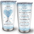 thumbnail image 1 of Daughter Gifts, Gifts For Daughter, Daughter Tumbler 20oz, Daughter GiftS From Mom, Daughter Gifts From Dad, Mother Daughter Gift, Christmas Birthday Gifts For Daughters, Gift For Daughter, 1 of 6