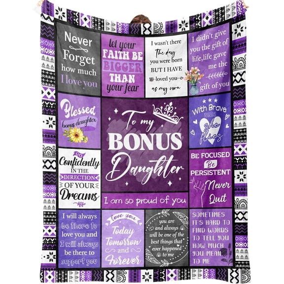 Daughter Gifts from Mom Dad, Daughter Blanket, Christmas Birthday Gift for Daughters, Daughters Birthday Gift Adult, to My Daughters Blanket