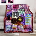 thumbnail image 1 of Daughter in Law Gifts Blanket,Gifts for Daughter in Law, Daughter in Law Gift Ideas, Gifts for Future Daughter-in-Law Birthday, Valentine''s, Anniversary, Wedding Day, Flannel Throw Blanket 60"x50", 1 of 6