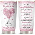 thumbnail image 1 of Daughter in Law Gifts Tumbler, Gifts For Daughter in Law, Daughter in Law Gift Ideas, Best Future Daughter in Law Birthday Gift, Daughter-in-Law Gifts From Mother-in-Law Coffee Cup 20oz 1PC, 1 of 6