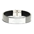thumbnail image 1 of Daughter In Law Stainless Steel Bracelet - Always Know You Are Loved Deeply - Confidence  Love Engraved Gift for Birthday, Christmas, Graduation - Bonus Mom, 1 of 4
