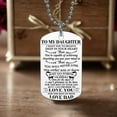 thumbnail image 1 of To My Daughter Necklace - Religious Fashion Pendant Jewelry for Men & Women - 5x3cm Engraved Gift for Christianity,Wedding, Engagement,Religious Ceremonies, 1 of 7
