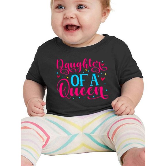 Daughter Of A Queen. T-Shirt Infant -Smartprints Designs,  24 Months