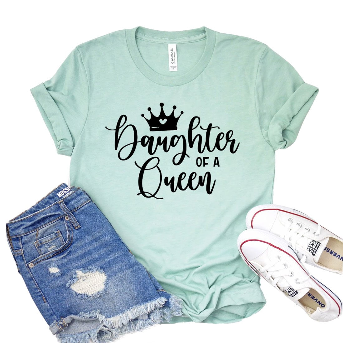 Daughter Of A Queen T Shirt Birthday Gift For Mother's Day Daughter Of A Queen T Shirt Birthday Gift For Mother's Day