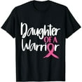 thumbnail image 1 of Daughter Of A Warrior Pink Ribbon T-Shirt, 1 of 4