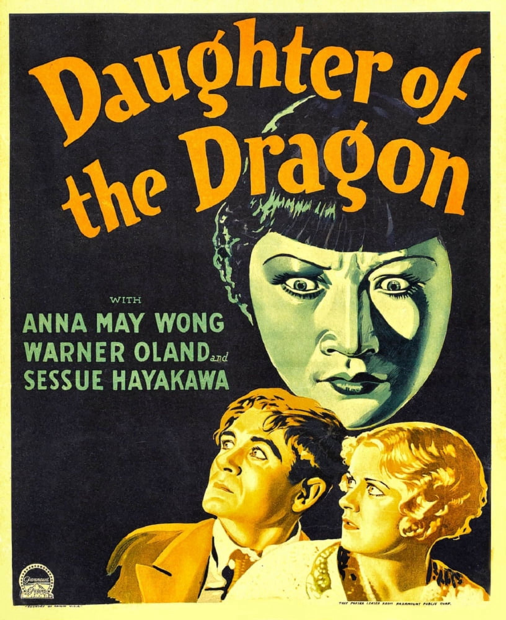 Daughter Of The Dragon Canvas Art - (11 x 17)
