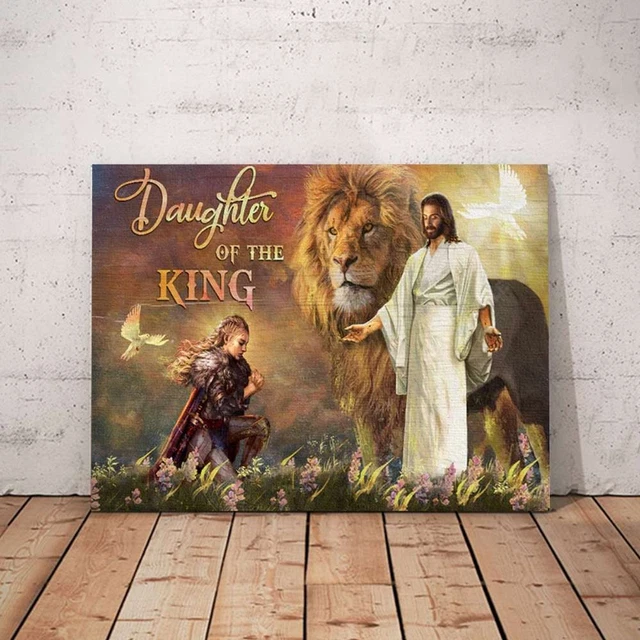 Daughter Of The King NO FRAMED POSTER Home Decor, Vintage Art Print