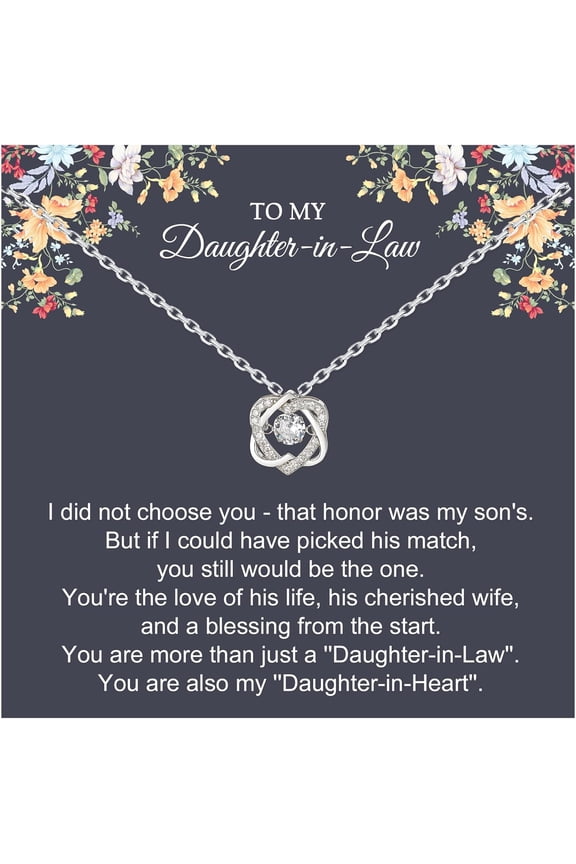 Daughter in Law Gifts, Sterling Silver 2 Hearts Necklace, Gifts from Mama Necklace, Daughter in Law Birthday Gift Ideas, Christmas Jewelry