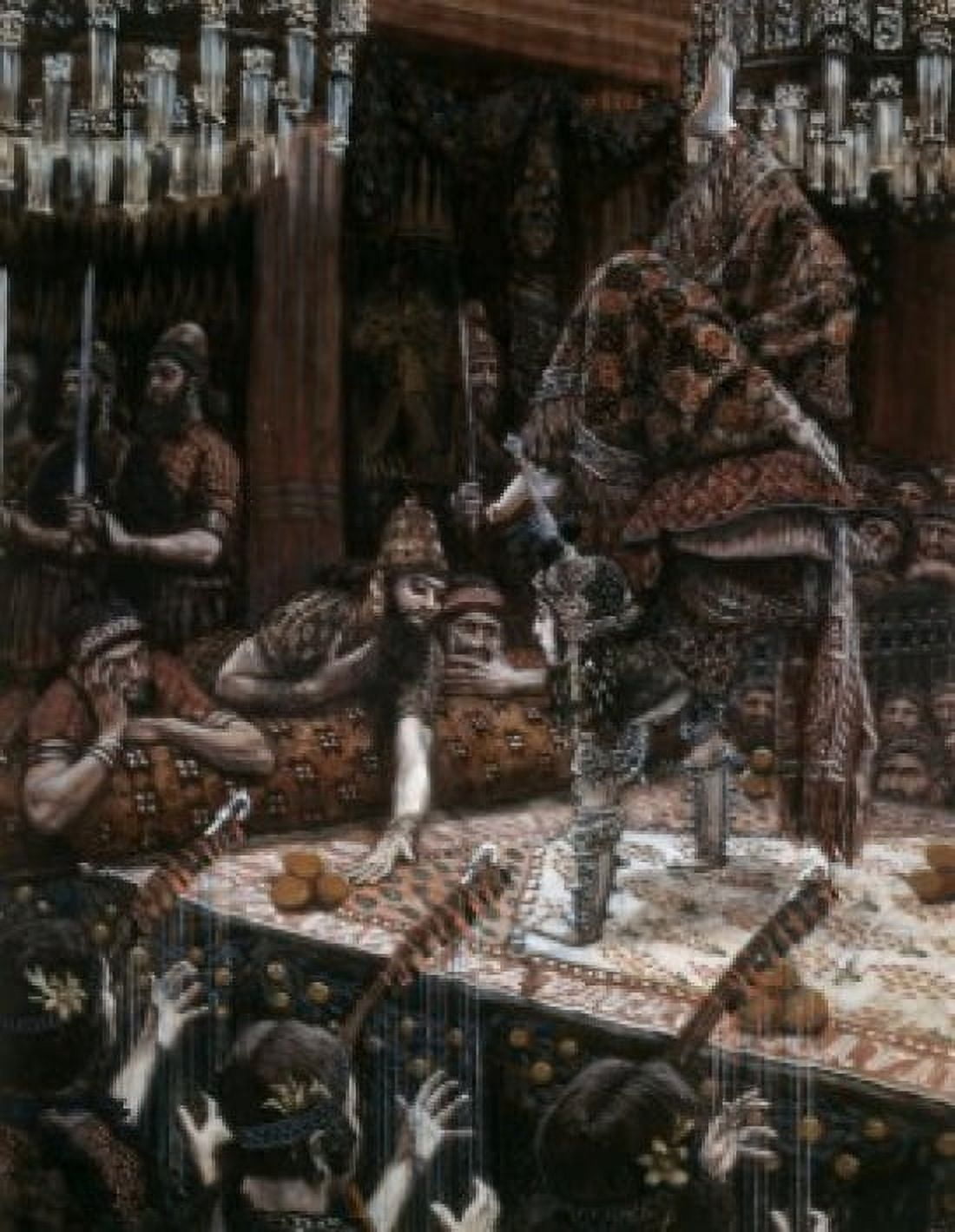 Daughter of Herodias dancing James Tissot (1836-1902 French) Canvas Art - James Tissot (18 x 24)