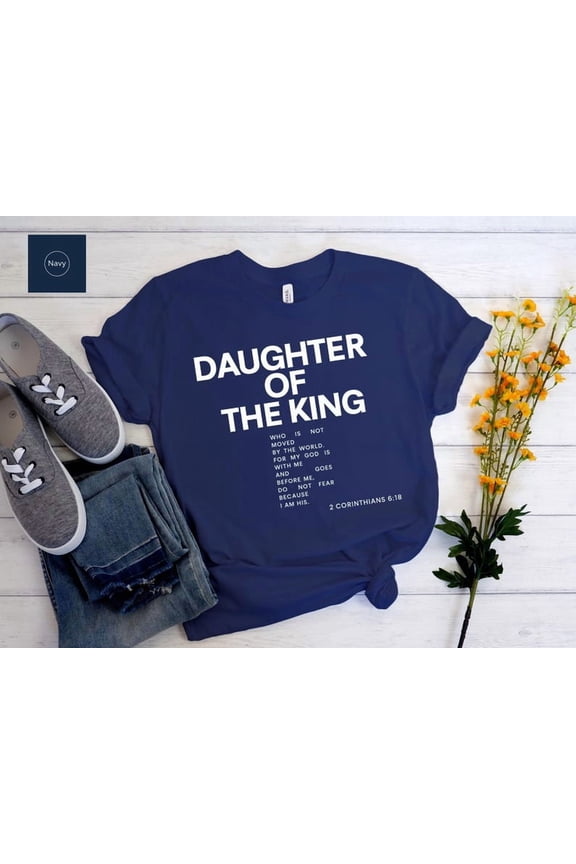 Daughter of Light Tee – Soft Aesthetic Typography