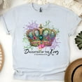 thumbnail image 1 of Daughter of the King T-Shirt – Crown Graphic Christian Tee for Women, Ash, Size S, 1 of 6