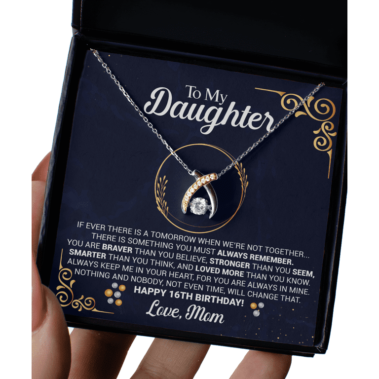 Birthday necklace 2024 for daughter