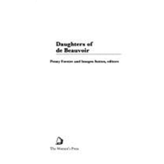 Pre-Owned Daughters of de Beauvoir (Paperback) 0704350440 9780704350441