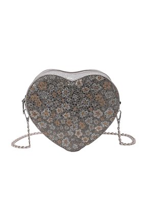 Dauntless Crafted Crossbody Messenger With Floral Heart Link Chain For Everyday Fashion And Versatile Daily Use