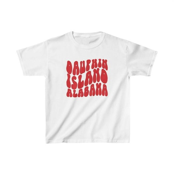 Dauphin Island Alabama Kids Shirt Gifts Youth Tee Tshirt