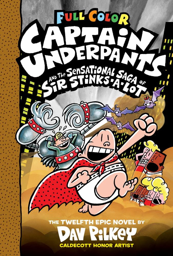 Captain Underpants 12巻セット Dav Pilkey英語絵本 Captain Underpants 12 Books Set Collection (And the