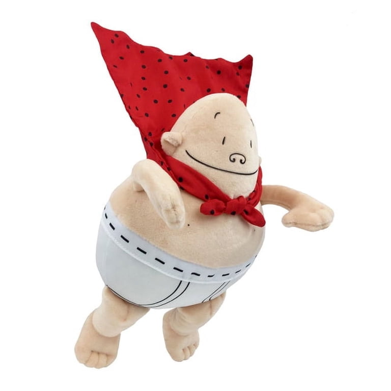 CAPTAIN DreamWorks ぬいぐるみ Underpants Captain パンツマン スーパーヒーロー UNDERPANTS 2017 - Play Just by Plush Talking ぬいぐるみ