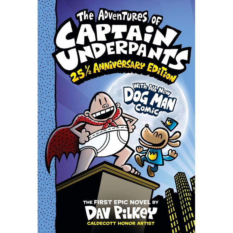 Captain Underpants 英語教育本 Dav Pilkey インター The Adventures of Captain Underpants (Now with a Dog Man Comic