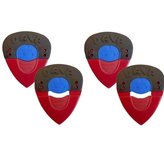 Dava Control Click Pick 4-Pack Guitar Pick Adjustable Pick Gauge