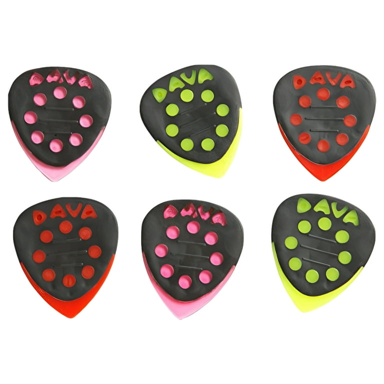 Dava Guitar PIcks Grip Tips Control Combo Pack 6 Picks Walmart