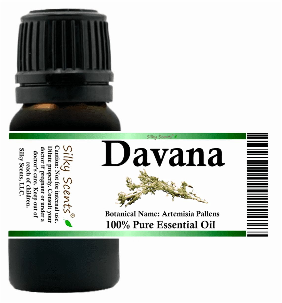 Davana Essential Oil 1 fl oz (30 ml) - 100% Pure and Natural by Silky