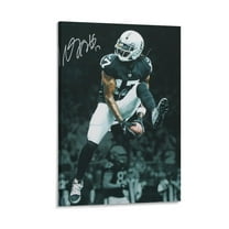 Davante Adams Poster Wall Art Poster Gifts Bedroom Prints Home Decor Hanging Picture Canvas Painting Posters 12x18inch(30x45cm)