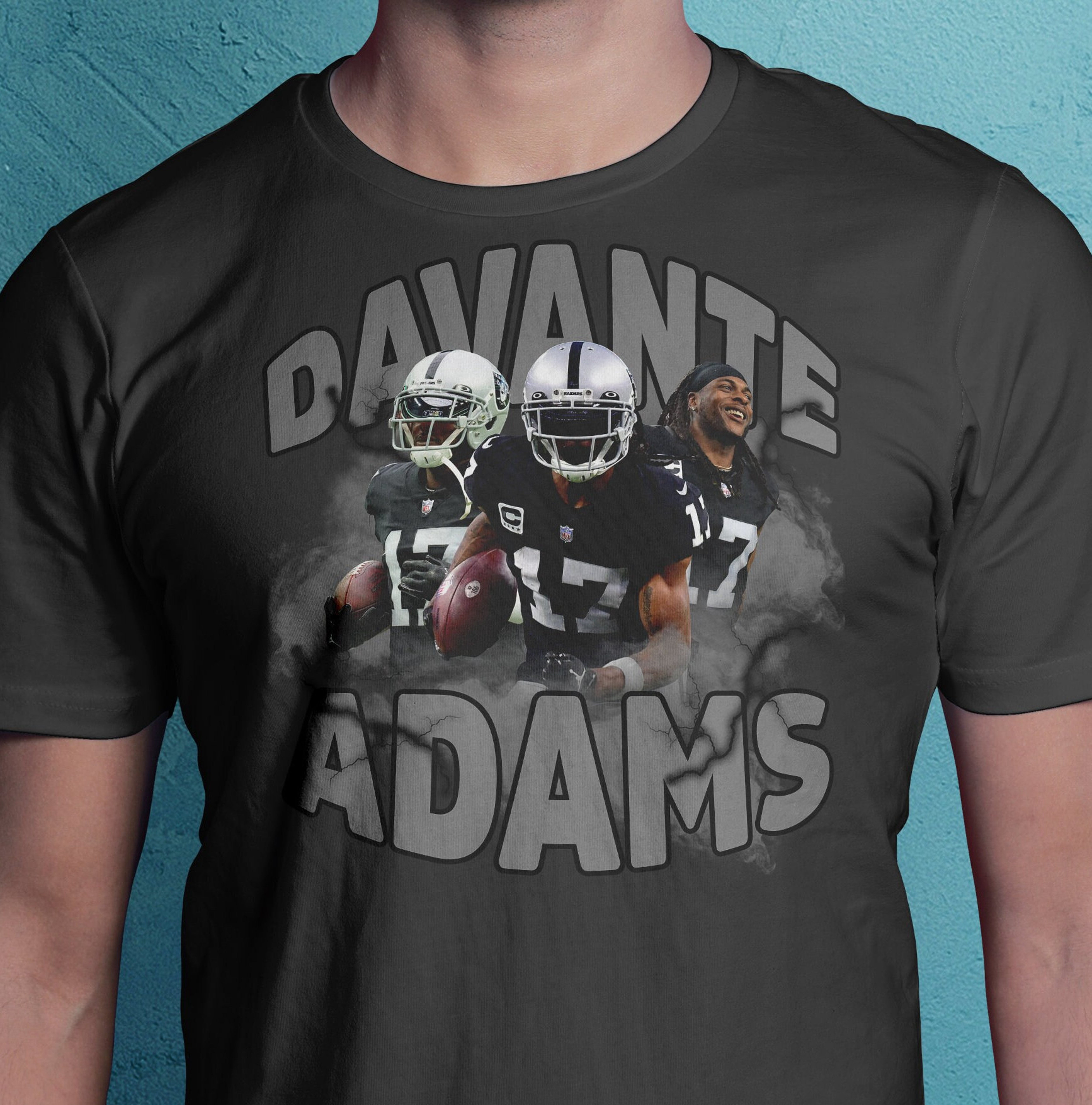 Davante Adams T Shirt Design PNG