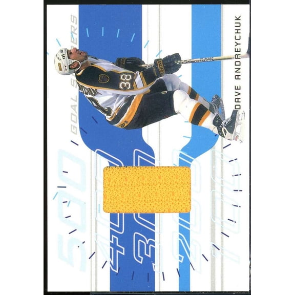 Dave Andreychuk Card 2001-02 BAP Memorabilia 500 Goal Scorers #GS14 /99