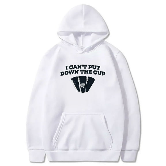 Dave Blunts I Cant Put Down The Cup Hoodies Women Men HipHop Long Sleeve Sweatshirts