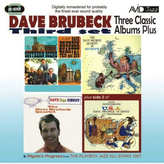 Dave Brubeck - Dave Digs Disney/Southern Scene/In Europe - Music & Performance - CD