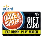 Dave & Buster's $25 eGift Card