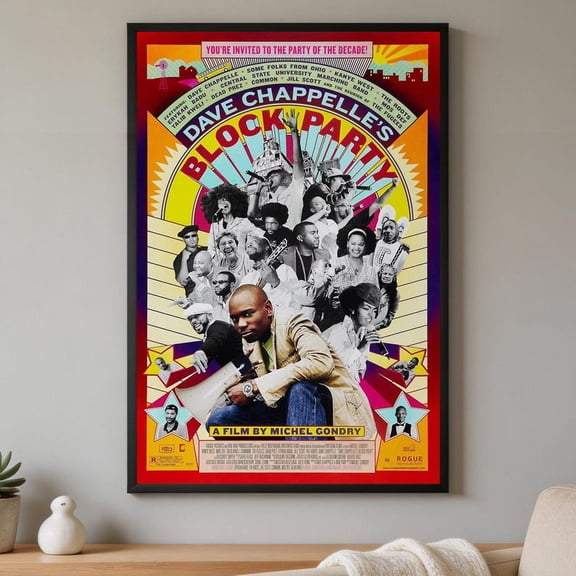 Dave Chapelle's Block Party Movie Poster Unframed Size 24''x36'' GooGate
