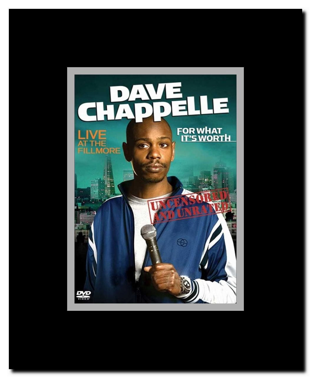 Dave Chappelle: For What It's Worth Framed Movie Poster